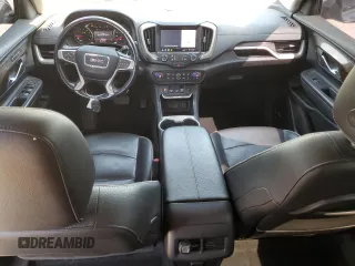 2019 GMC Terrain Denali with VIN 3GKALXEX9KL295684, listed as a Copart auction lot 53976375 with 92,706 mi miles and Salvage title. Bid and sale history available at DreamBid. Image 8.