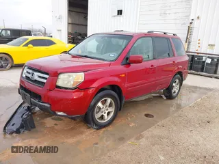 2006 Honda Pilot EX with VIN 5FNYF28476B025864, listed as a IAAI auction lot 41878122 with Not Provided miles and . Bid and sale history available at DreamBid. Image 2.