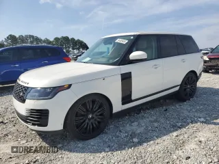2020 Land Rover Range Rover HSE z VIN SALGS2RU7LA574256, wystawiony jako Copart lot #54855955 z przebiegiem 43 429 mil mil oraz Szkoda całkowita • Salvage title. Historia ofert i sprzedaży dostępna na DreamBid. Obrazek 1.