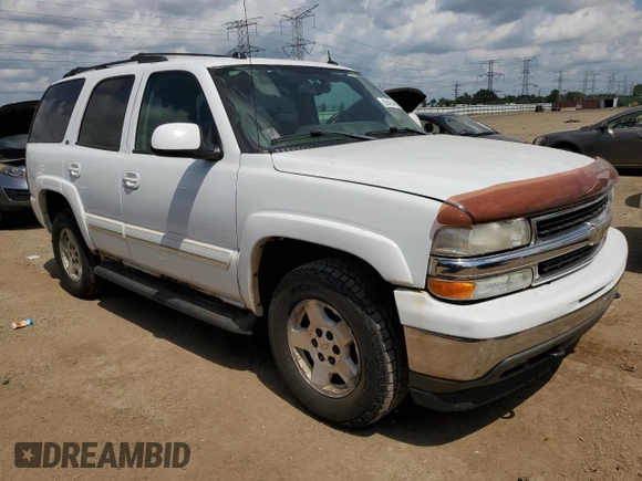 2005 Chevrolet Tahoe LS with VIN 1GNEK13T05J217813, listed as a Copart auction lot 62404455 with 187,282 mi miles and Clean title. Bid and sale history available at DreamBid. Image 4.