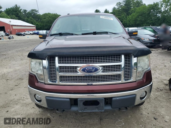 2010 Ford F-150 XL with VIN 1FTFW1EV3AFC86735, listed as a Copart auction lot 61460825 with 190,144 mi miles and Clean title. Bid and sale history available at DreamBid. Image 5.