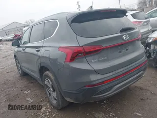 2021 Hyundai Santa Fe SE with VIN 5NMS14AJ7MH326971, listed as a IAAI auction lot 41149061 with 52,602 mi miles. Bid and sale history available at carsss.com. Image 3.