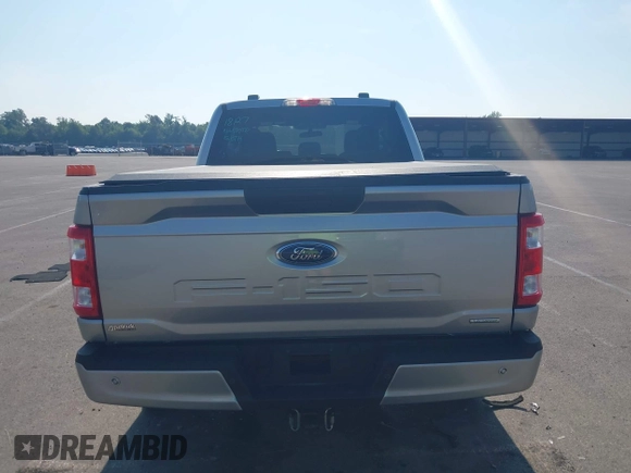 2022 Ford F-150 XL with VIN 1FTEX1EP3NFA65331, listed as a IAAI auction lot 42601392 with 21,187 mi miles and . Bid and sale history available at DreamBid. Image 17.