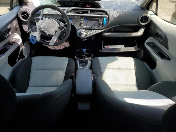 2014 Toyota Prius One with VIN JTDKDTB32E1083034, listed as a Copart auction lot 53872325 with 119,537 mi miles and Salvage Title. Bid and sale history available at DreamBid. Image 8.