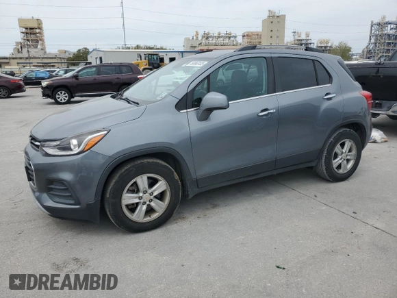 2019 Chevrolet Trax LT with VIN KL7CJLSB8KB931263, listed as a Copart auction lot 50963105 with 104,969 mi miles and Salvage Title. Bid and sale history available at carsss.com. Image 1.