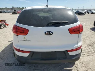 2015 Kia Sportage LX with VIN KNDPB3AC3F7701067, listed as a Copart auction lot 48159175 with 196,064 mi miles and Salvage Title. Bid and sale history available at carsss.com. Image 6.