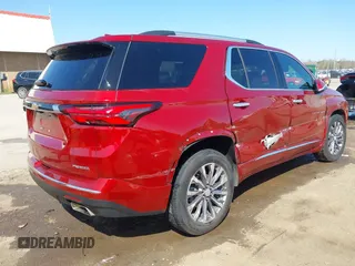 2023 Chevrolet Traverse Premier with VIN 1GNERKKW1PJ114299, listed as a IAAI auction lot 41963796 with 49,922 mi miles and . Bid and sale history available at DreamBid. Image 4.