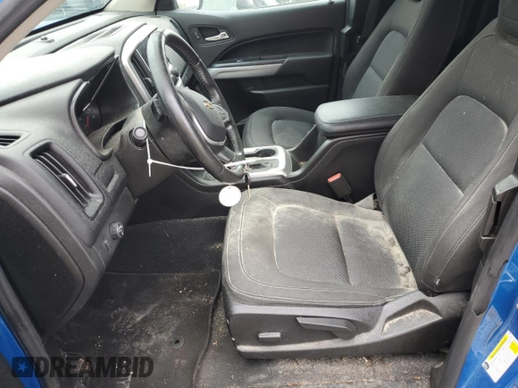 2021 Chevrolet Colorado 2WD LT with VIN 1GCHSCEA7M1123021, listed as a Copart auction lot 59622885 with 46,029 mi miles and Salvage title. Bid and sale history available at DreamBid. Image 7.