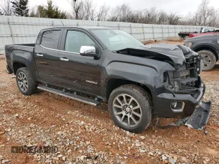 2018 GMC Canyon 4WD Denali with VIN 1GTP6EE12J1133236, listed as a Copart auction lot 43208545 with 40,859 mi miles and Salvage Title. Bid and sale history available at carsss.com. Image 4.