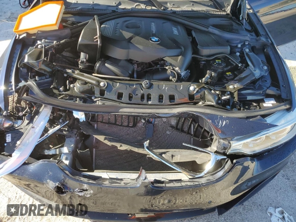 2017 BMW 4 Series 430i xDrive with VIN WBA4U9C3XH5H64601, listed as a Copart auction lot 72721464 with 27,495 mi miles and Salvage title. Bid and sale history available at DreamBid. Image 11.