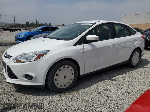 2013 Ford Focus SE z VIN 1FADP3F29DL374088, wystawiony jako Copart lot #59585135 z przebiegiem 74 997 mil mil oraz Szkoda całkowita • Salvage title. Historia ofert i sprzedaży dostępna na DreamBid. Obrazek 1.
