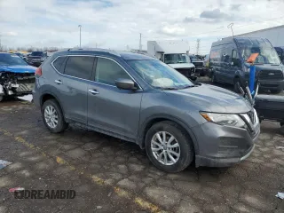 2017 Nissan Rogue SV with VIN 5N1AT2MV7HC878298, listed as a Copart auction lot 46906565 with 117,859 mi miles and Salvage Title. Bid and sale history available at DreamBid. Image 4.