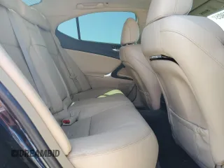 2008 Lexus IS 250 with VIN JTHBK262985068799, listed as a Copart auction lot 54976905 with 296,653 mi miles and Salvage Title. Bid and sale history available at DreamBid. Image 10.