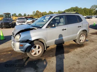2008 Hyundai Tucson GLS with VIN KM8JM12B68U860966, listed as a Copart auction lot 74446564 with 115,567 mi miles and Salvage Title. Bid and sale history available at carsss.com. Image 1.