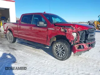 2018 Ford F-150 XL with VIN 1FTFW1EG3JKG07472, listed as a IAAI auction lot 41252582 with 138,106 mi miles and . Bid and sale history available at carsss.com. Image 1.