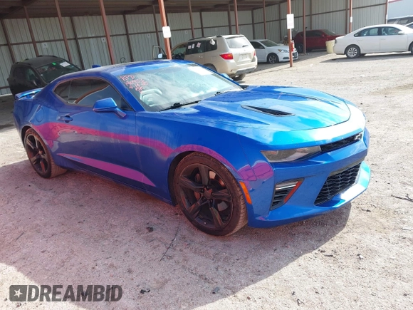 2018 Chevrolet Camaro 2SS with VIN 1G1FH1R74J0108298, listed as a IAAI auction lot 42048902 with 54,647 mi miles and . Bid and sale history available at DreamBid. Image 1.