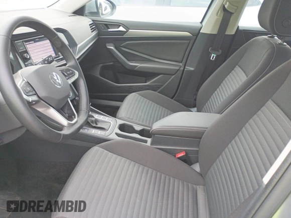 2024 Volkswagen Jetta S with VIN 3VW5M7BU5RM054856, listed as a IAAI auction lot 42744213 with 22,414 mi miles and . Bid and sale history available at DreamBid. Image 16.