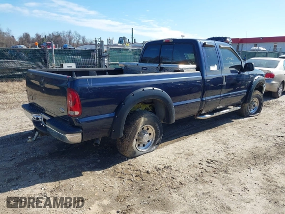 2001 Ford Super Duty F-250 XL with VIN 1FTNX21L51EC28036, listed as a IAAI auction lot 41768113 with 141,603 mi miles. Bid and sale history available at carsss.com. Image 4.