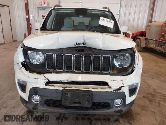 2019 Jeep Renegade Latitude with VIN ZACNJABB6KPK21894, listed as a IAAI auction lot 42079988 with 103,394 mi miles and . Bid and sale history available at DreamBid. Image 6.