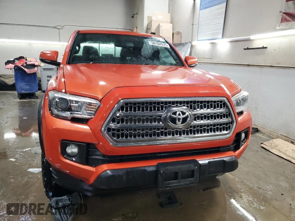 2017 Toyota Tacoma SR5 with VIN 3TMCZ5AN3HM073107, listed as a Copart auction lot 50104575 with 93,942 mi miles and Salvage Title. Bid and sale history available at carsss.com. Image 5.