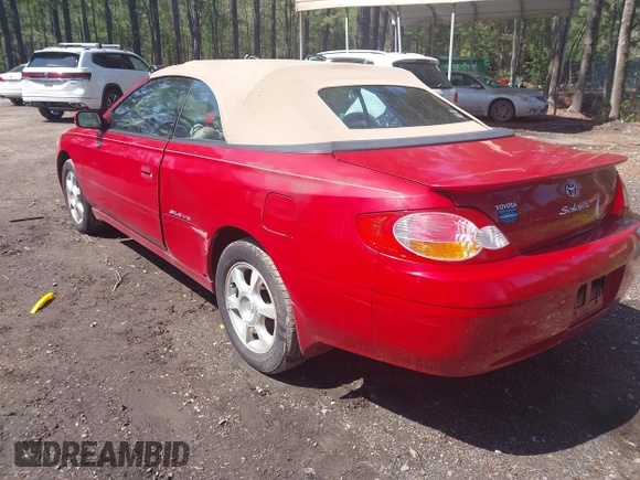 2002 Toyota Solara SE with VIN 2T1FF28P82C569418, listed as a IAAI auction lot 41942270 with 191,373 mi miles and . Bid and sale history available at DreamBid. Image 3.