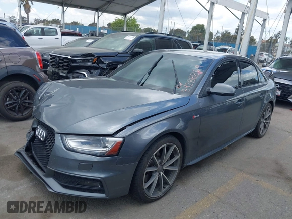 2016 Audi S4 Premium Plus with VIN WAUBGAFL1GA000800, listed as a IAAI auction lot 39288869 with 88,143 mi miles. Bid and sale history available at carsss.com. Image 17.