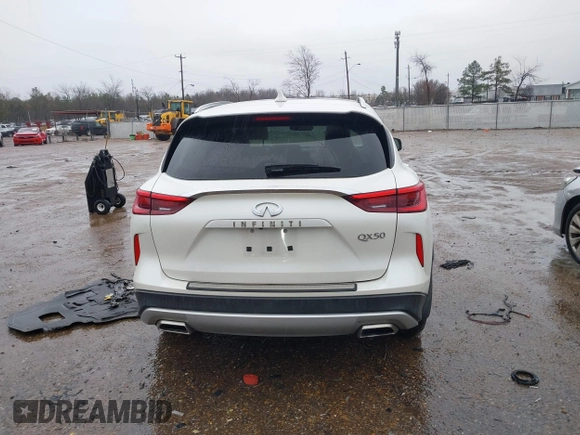 2019 Infiniti QX50 Essential with VIN 3PCAJ5M11KF143075, listed as a IAAI auction lot 41541430 with 68,774 mi miles and . Bid and sale history available at DreamBid. Image 16.