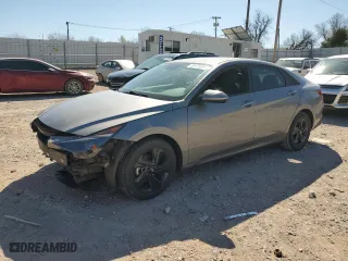 2021 Hyundai Elantra SEL with VIN KMHLM4AG0MU123635, listed as a Copart auction lot 49179305 with 76,116 mi miles and Salvage Title. Bid and sale history available at carsss.com. Image 1.