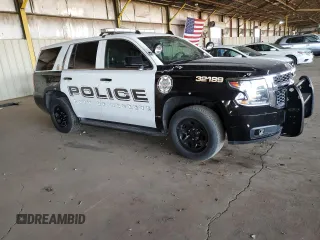 2018 Chevrolet Tahoe Commercial с VIN 1GNLCDEC2JR246325, выставлен на аукционе Copart как лот 49179015 с пробегом 82 388 миль миль и Списание • Salvage title. История ставок и продаж доступна на DreamBid. Изображение 4.