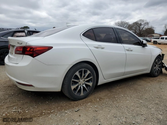 2015 Acura TLX with VIN 19UUB1F33FA016720, listed as a Copart auction lot 48022515 with 170,127 mi miles and Salvage Title. Bid and sale history available at carsss.com. Image 3.