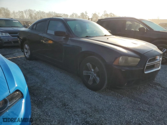 2012 Dodge Charger SXT with VIN 2C3CDXHG2CH204928, listed as a Copart auction lot 49602115 with 210,923 mi miles and Salvage Title. Bid and sale history available at carsss.com. Image 4.