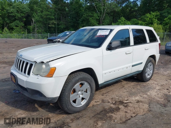 2008 Jeep Grand Cherokee Laredo with VIN 1J8GS48K28C229501, listed as a IAAI auction lot 42162413 with 1 mi miles. Bid and sale history available at carsss.com. Image 2.