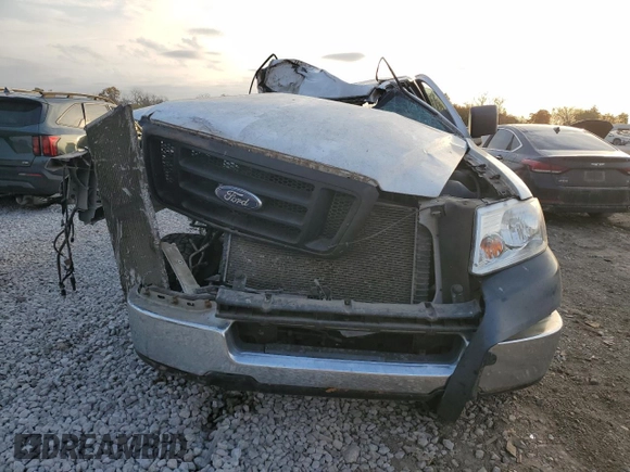2005 Ford F-150 XL with VIN 1FTRF12215NB58951, listed as a Copart auction lot 78411914 with 0 mi miles and Salvage Title. Bid and sale history available at carsss.com. Image 5.