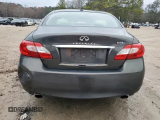 2012 Infiniti M37 with VIN JN1BY1AR8CM390754, listed as a Copart auction lot 84196764 with 141,360 mi miles and Salvage Title. Bid and sale history available at carsss.com. Image 6.