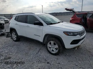 2022 Jeep Compass Latitude с VIN 3C4NJDBB4NT121925, выставлен на аукционе Copart как лот 48743545 с пробегом 46 995 миль миль и Списание • Salvage title. История ставок и продаж доступна на DreamBid. Изображение 4.
