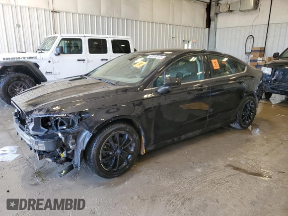 2020 Ford Fusion SE with VIN 3FA6P0HD4LR162494, listed as a Copart auction lot 48019175 with 71,534 mi miles and Salvage Title. Bid and sale history available at DreamBid. Image 1.