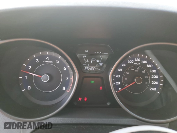 2014 Hyundai Elantra SE with VIN 5NPDH4AE7EH518869, listed as a Copart auction lot 44141385 with 264,604 mi miles and Salvage Title. Bid and sale history available at DreamBid. Image 9.