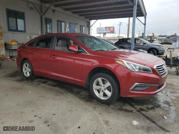 2015 Hyundai Sonata 2.4L SE with VIN 5NPE24AF0FH202469, listed as a Copart auction lot 43386605 with 0 mi miles and Salvage Title. Bid and sale history available at carsss.com. Image 4.