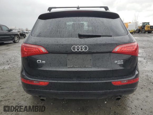 2011 Audi Q5 Premium Plus with VIN WA1LFAFP0BA032427, listed as a Copart auction lot 45429465 with 163,505 mi miles and Salvage Title. Bid and sale history available at DreamBid. Image 6.