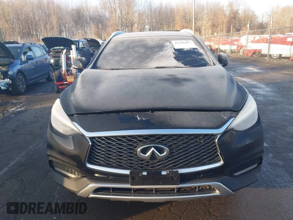 2018 Infiniti QX30 Luxury with VIN SJKCH5CR4JA046890, listed as a IAAI auction lot 41126484 with 92,165 mi miles and . Bid and sale history available at DreamBid. Image 12.