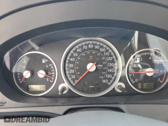 2004 Chrysler Crossfire with VIN 1C3AN69L04X024094, listed as a Copart auction lot 47047425 with 210,638 mi miles and Salvage title. Bid and sale history available at DreamBid. Image 9.