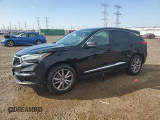 2020 Acura RDX w/Technology Pkg with VIN 5J8TC2H53LL010963, listed as a Copart auction lot 48464955 with 40,053 mi miles and Salvage Title. Bid and sale history available at carsss.com. Image 1.
