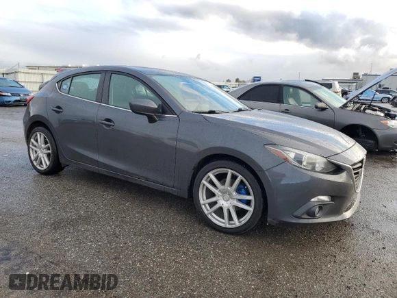 2016 Mazda 3 i Touring with VIN 3MZBM1M75GM326892, listed as a Copart auction lot 86402974 with 102,216 mi miles and Salvage Title. Bid and sale history available at DreamBid. Image 4.