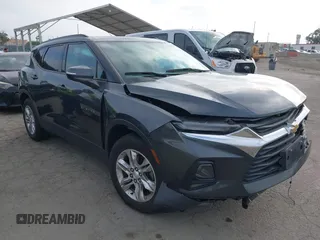 2020 Chevrolet Blazer LT with VIN 3GNKBDR49LS666584, listed as a IAAI auction lot 42531741 with 76,603 mi miles and . Bid and sale history available at DreamBid. Image 1.