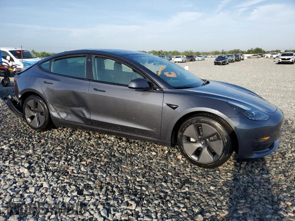 2023 Tesla Model 3 with VIN 5YJ3E1EA6PF436689, listed as a Copart auction lot 54019835 with Not Provided miles and Non Repairable. Bid and sale history available at DreamBid. Image 4.