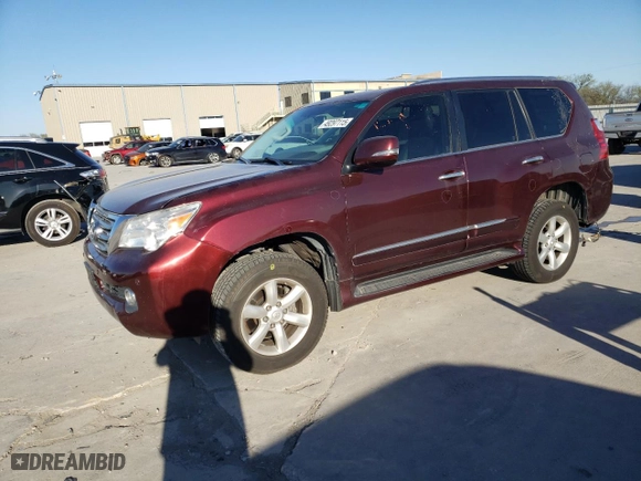 2013 Lexus GX 460 with VIN JTJBM7FX4D5056491, listed as a Copart auction lot 49297115 with 133,200 mi miles and Salvage Title. Bid and sale history available at carsss.com. Image 1.