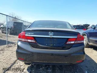 2015 Honda Civic Sedan LX with VIN 19XFB2F52FE004487, listed as a IAAI auction lot 41900671 with 125,497 mi miles. Bid and sale history available at carsss.com. Image 16.