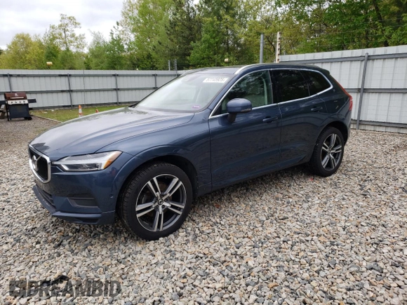 2018 Volvo XC60 Momentum with VIN YV4102RK9J1070478, listed as a Copart auction lot 57745925 with 128,872 mi miles and Salvage title. Bid and sale history available at DreamBid. Image 1.
