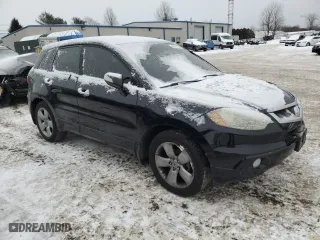 2008 Acura RDX with VIN 5J8TB18298A004526, listed as a Copart auction lot 42003135 with 188,127 mi miles and Clean Title. Bid and sale history available at carsss.com. Image 4.