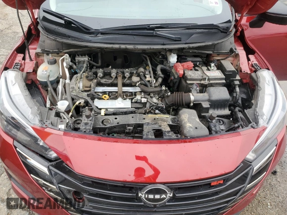 2023 Nissan Versa SR with VIN 3N1CN8FV3PL831363, listed as a Copart auction lot 60890225 with 41,938 mi miles and Salvage title. Bid and sale history available at DreamBid. Image 11.